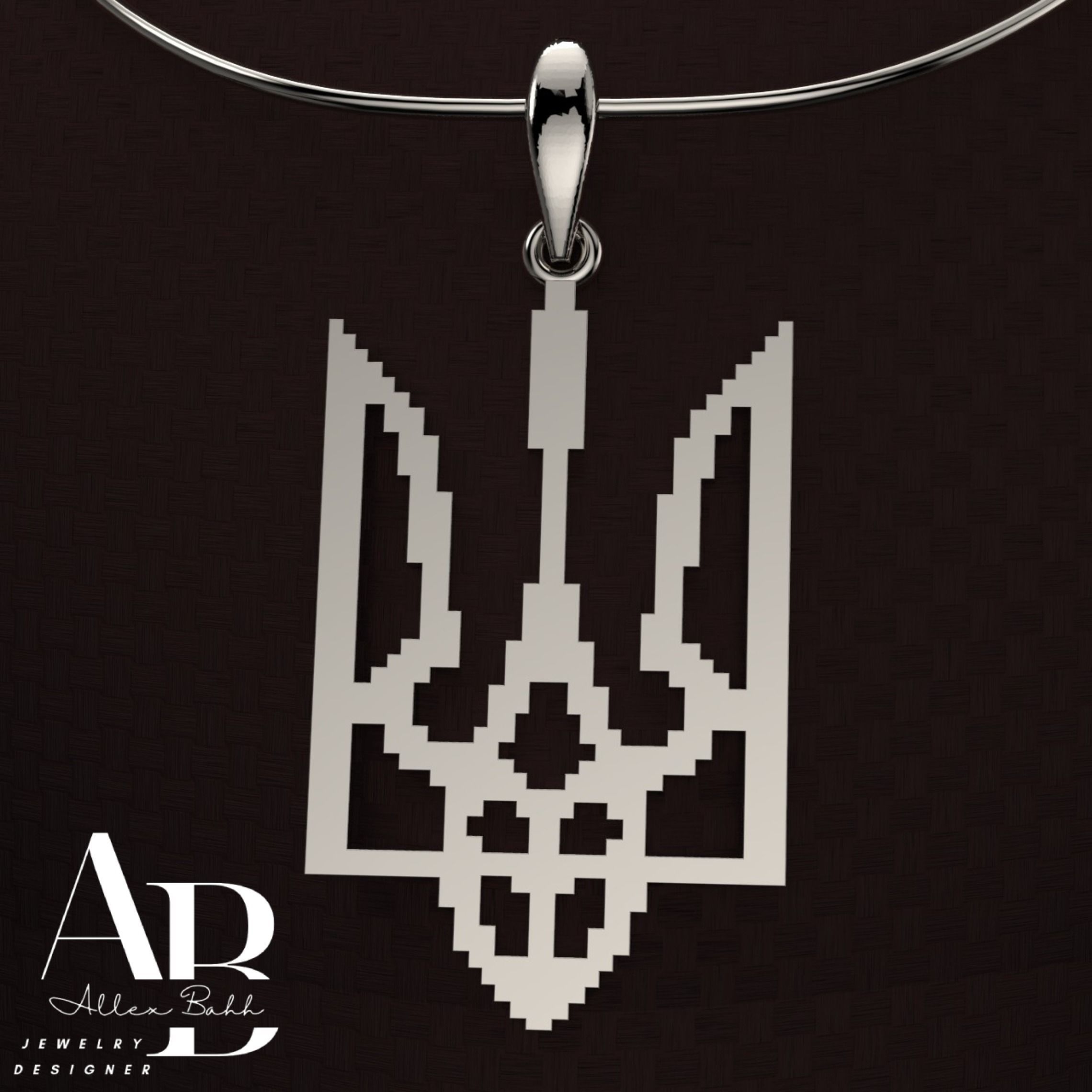 Ukrainian Trident 3D print model_2