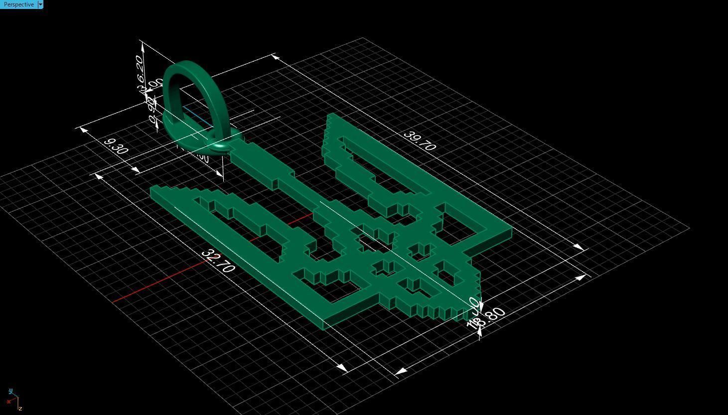 Ukrainian Trident 3D print model_20