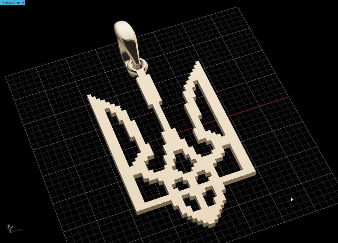 Ukrainian Trident 3D print model_14