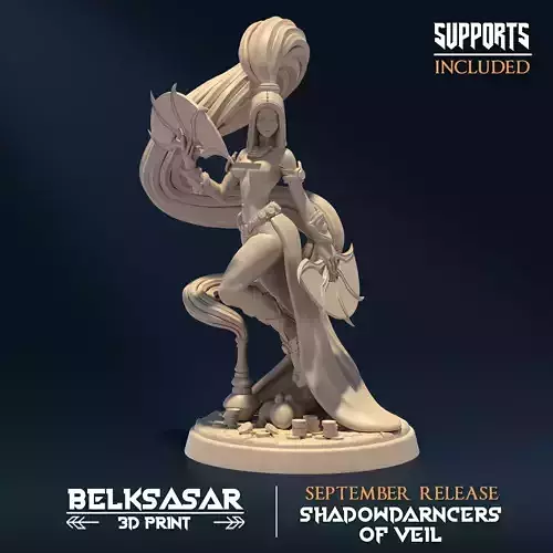 Djinni of the Veil C Nude