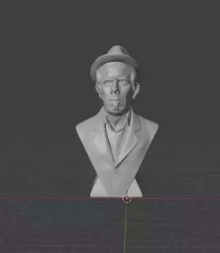 Tom Waits 3D print model