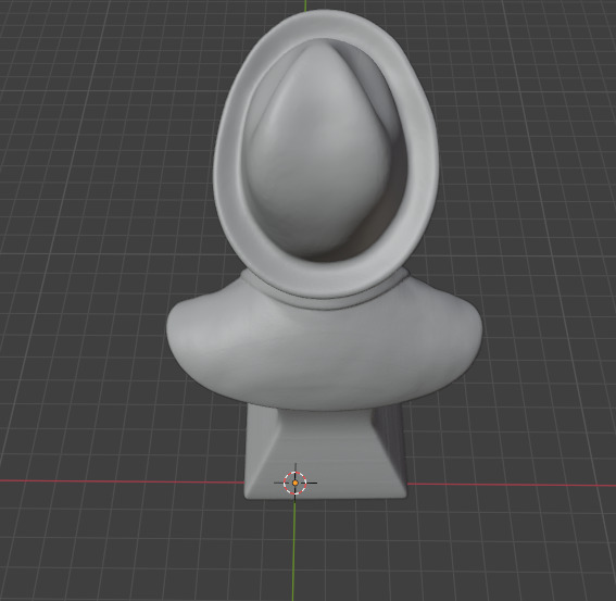 Tom Waits 3D print model_3