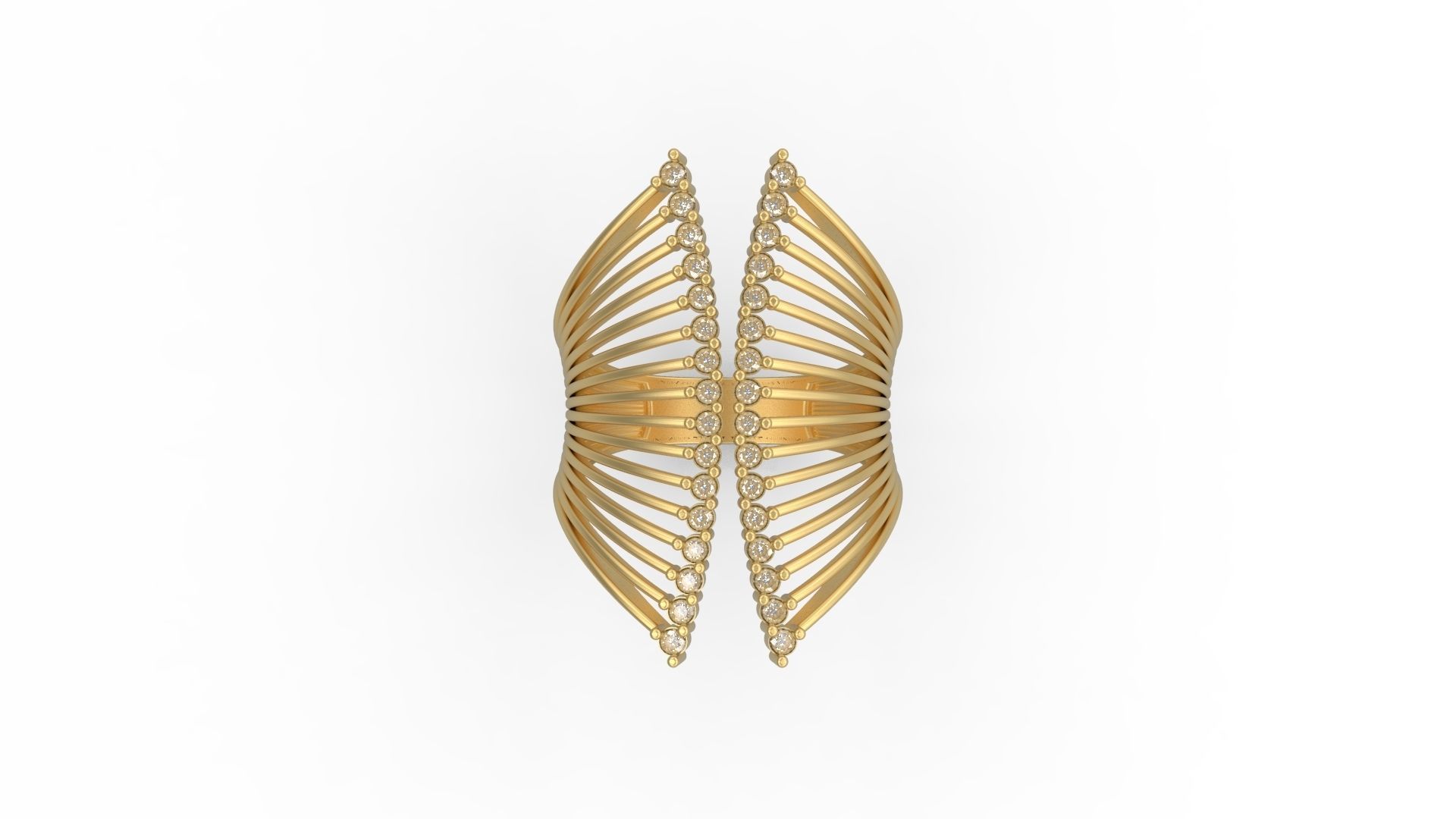 Cocktail Ring 268 3D print model_4