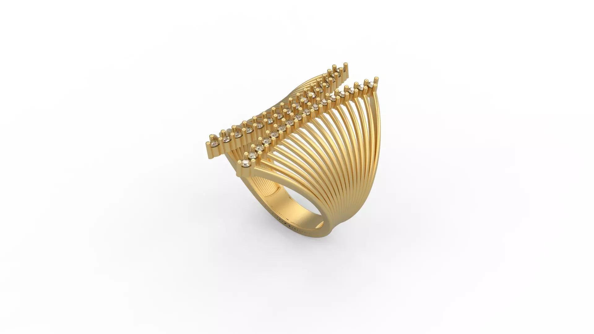 Cocktail Ring 268 3D print model_0