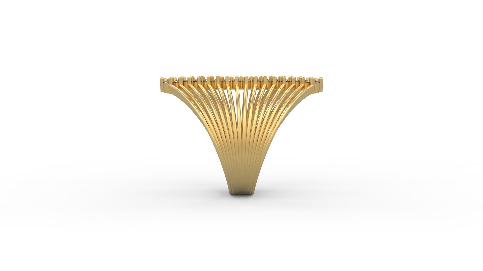 Cocktail Ring 268 3D print model_3