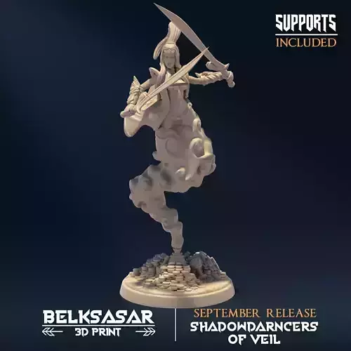 Efreeti of the Veil A Topless 3D print model
