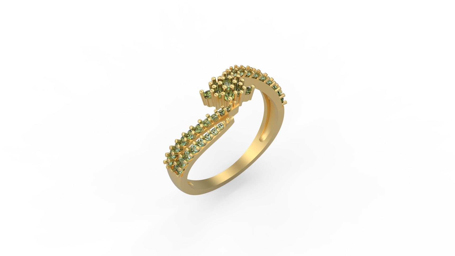 Cocktail Ring 275 3D print model_1