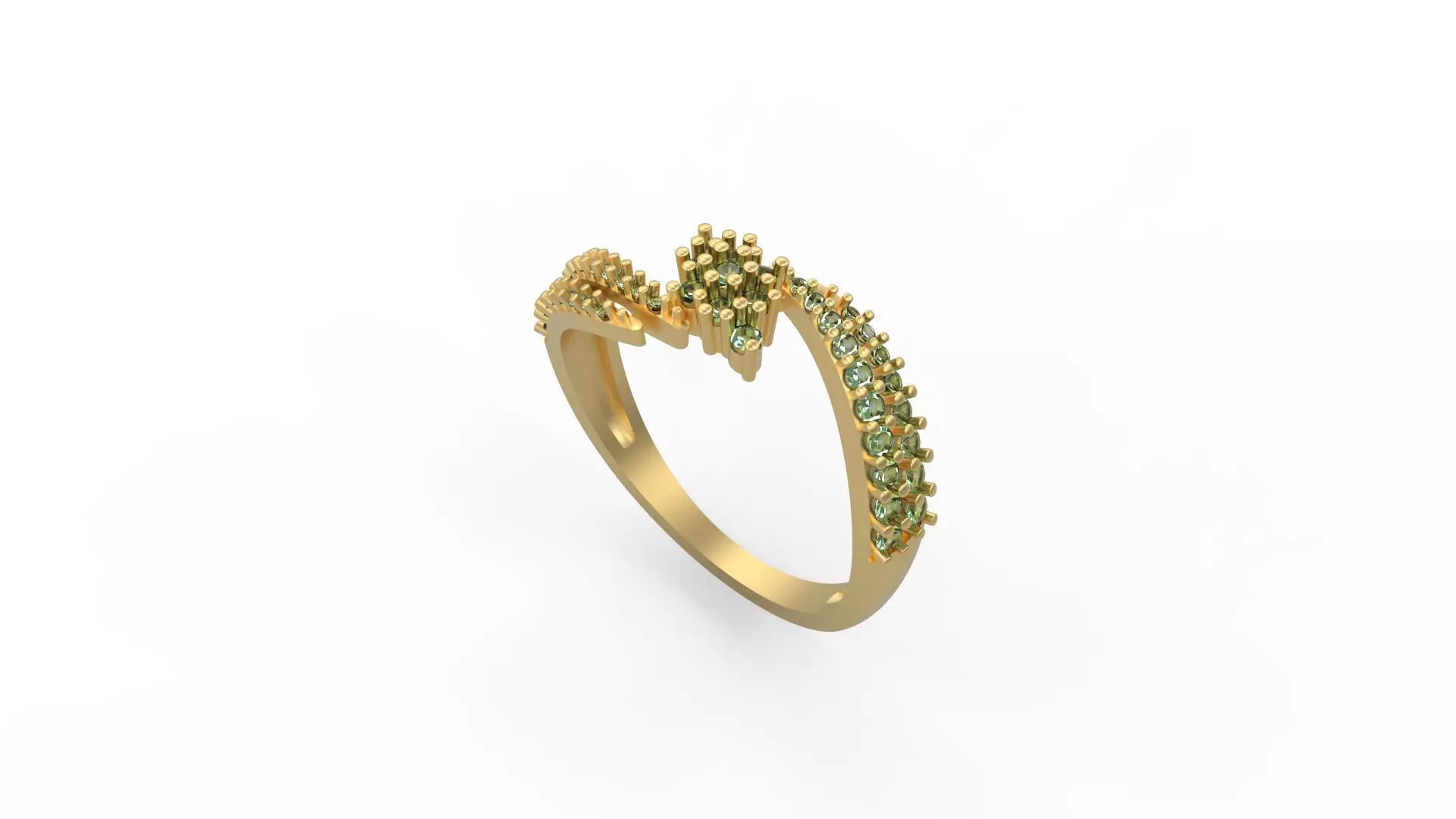 Cocktail Ring 275 3D print model_0