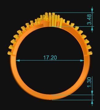 Cocktail Ring 275 3D print model_6
