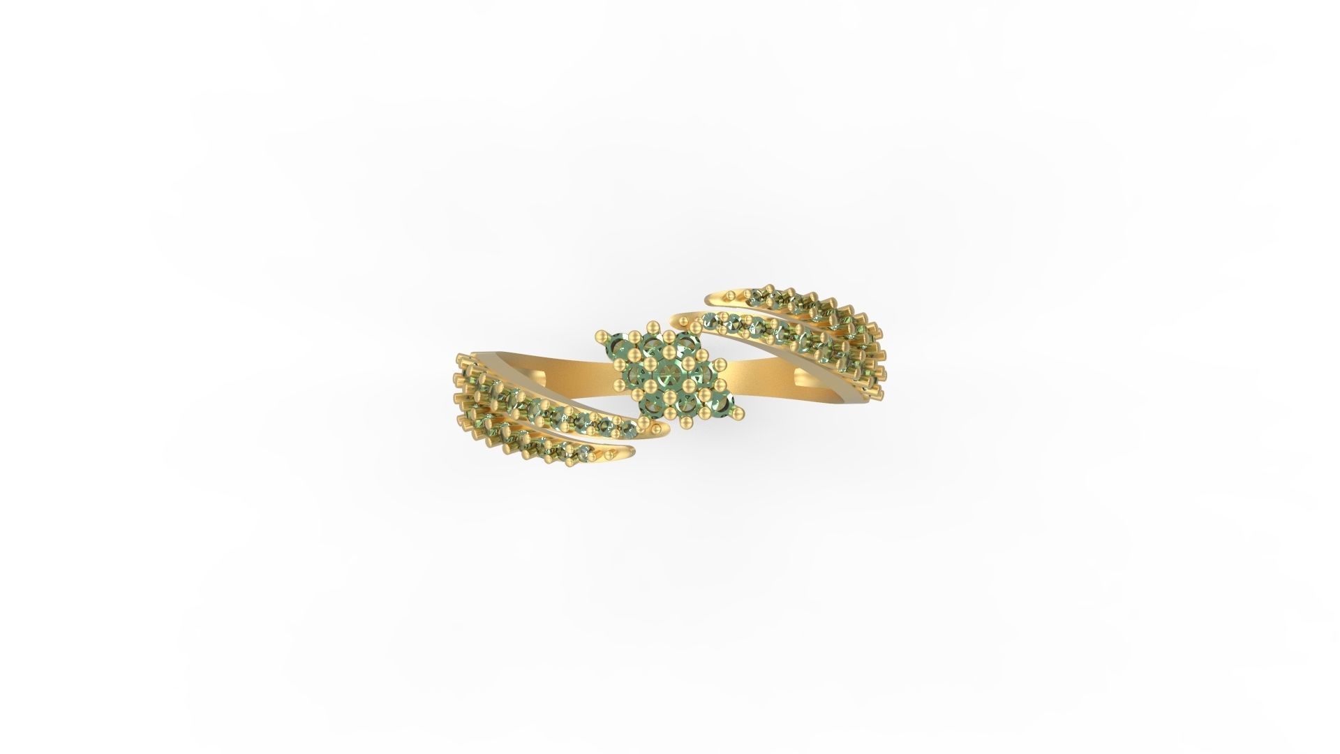 Cocktail Ring 275 3D print model_4