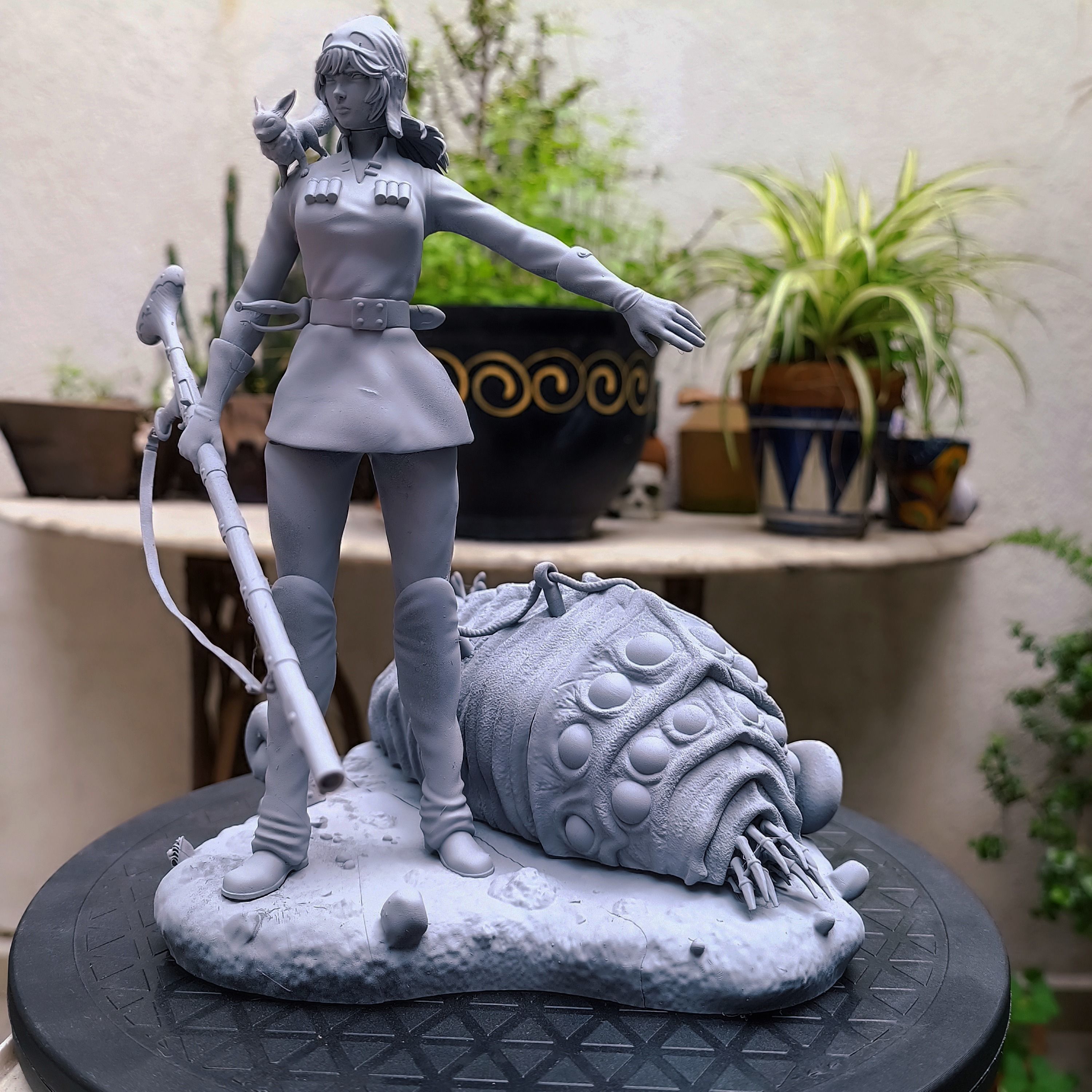 Nausicaa of the Valley of the Wind 3D print model_9