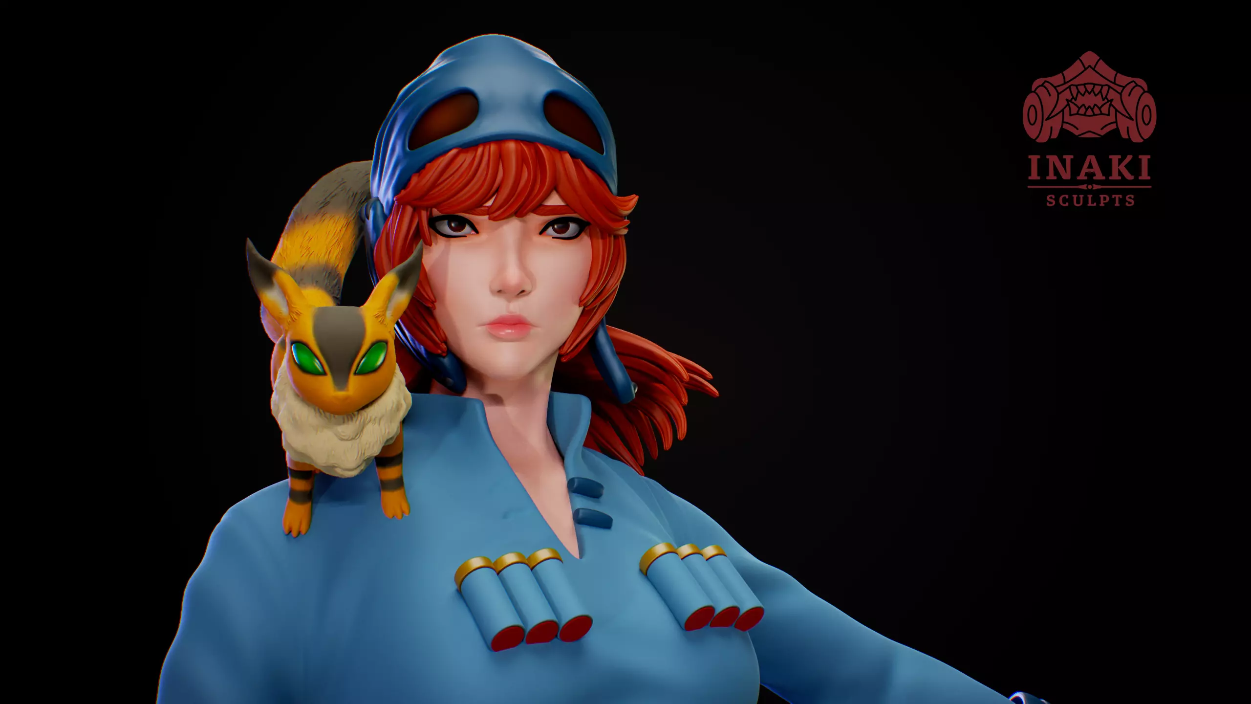 Nausicaa of the Valley of the Wind 3D print model_0