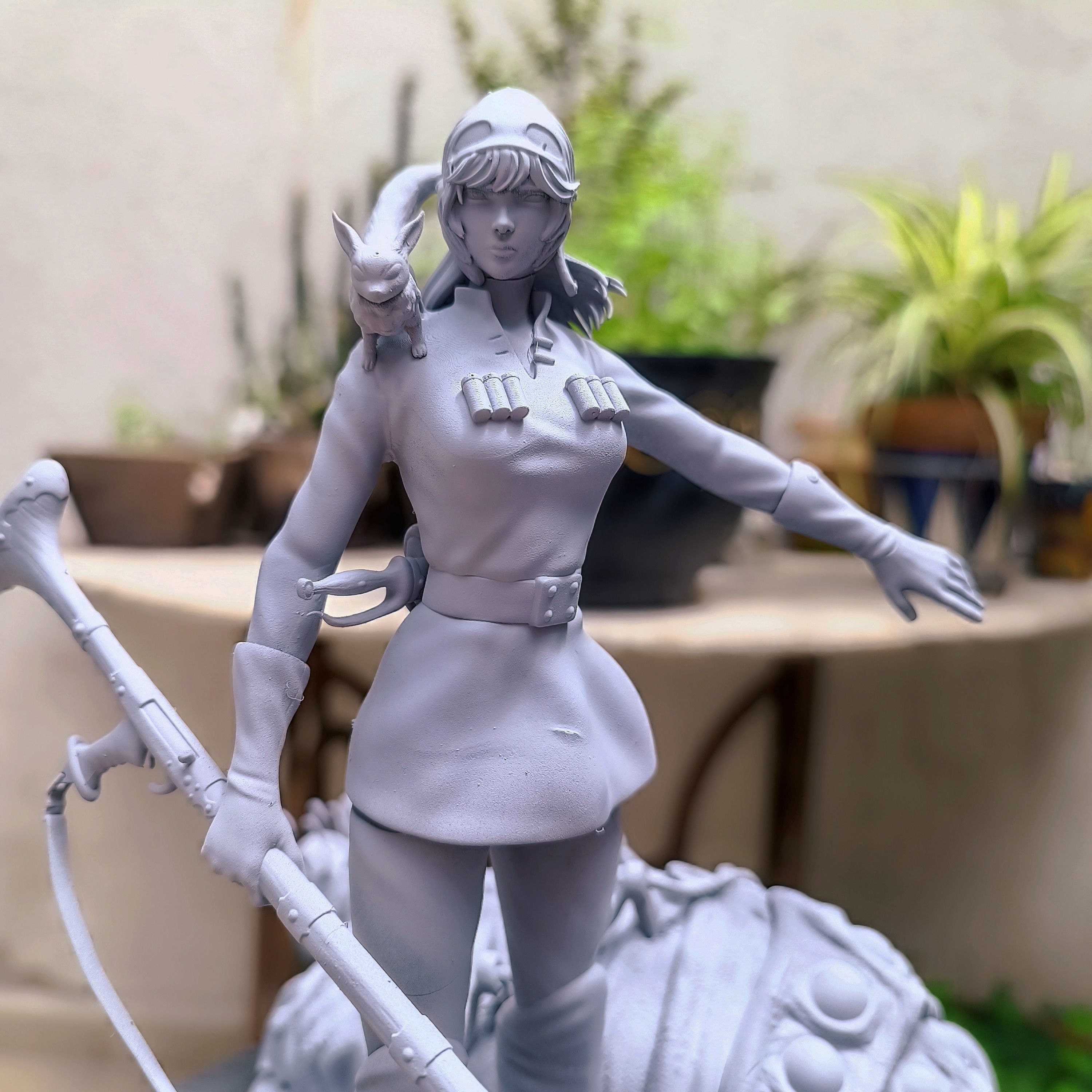 Nausicaa of the Valley of the Wind 3D print model_8