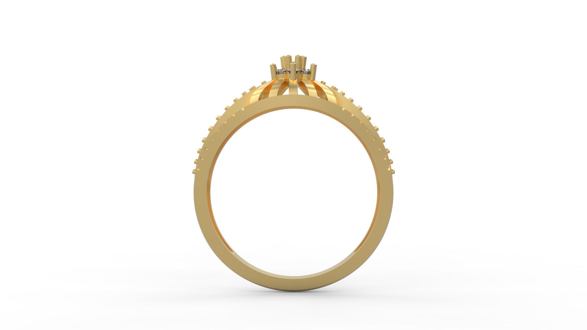 Cocktail Ring 277 3D print model_2