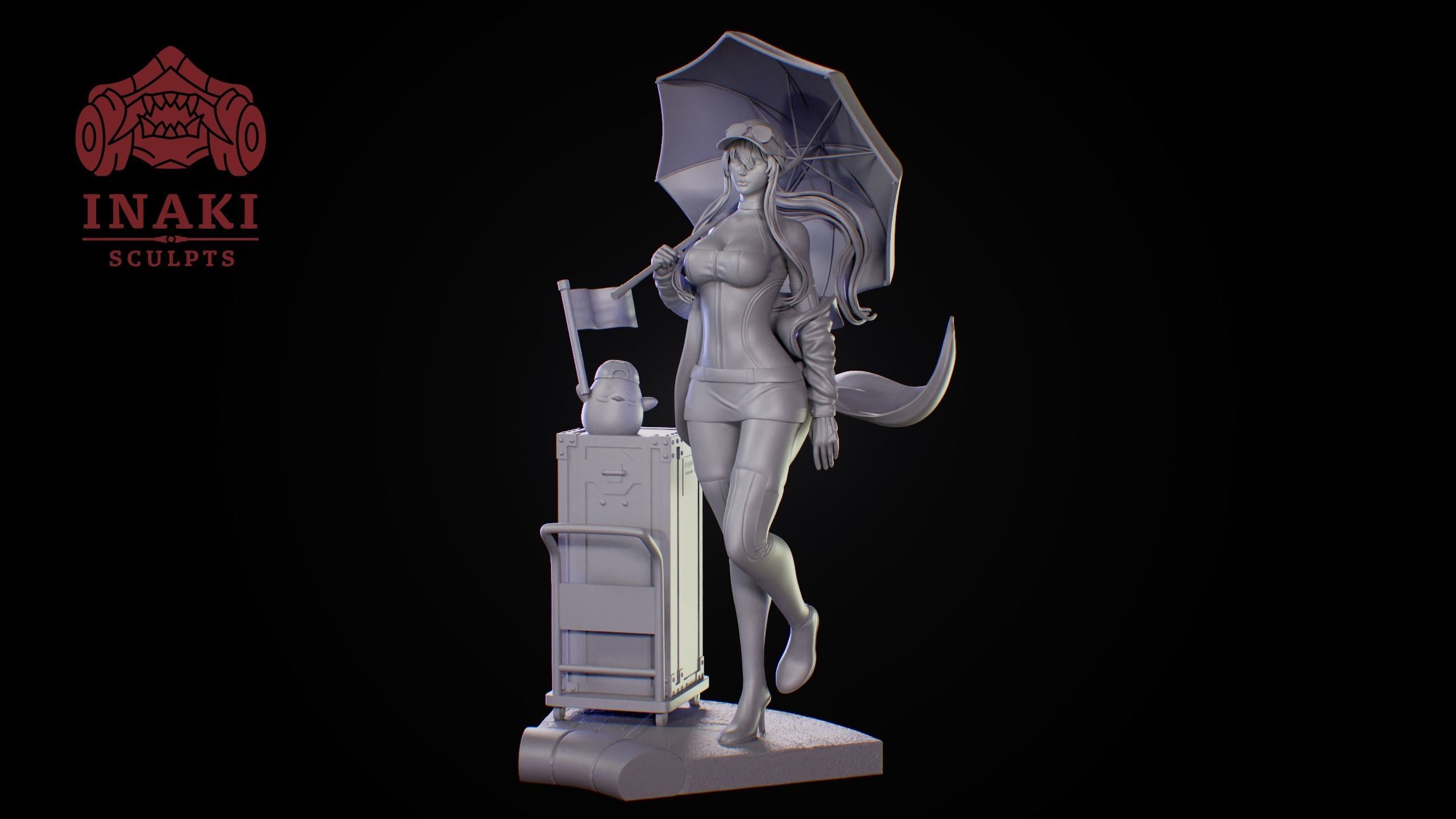 Enterprise Wind Catcher - Azur Lane 3D print model_4