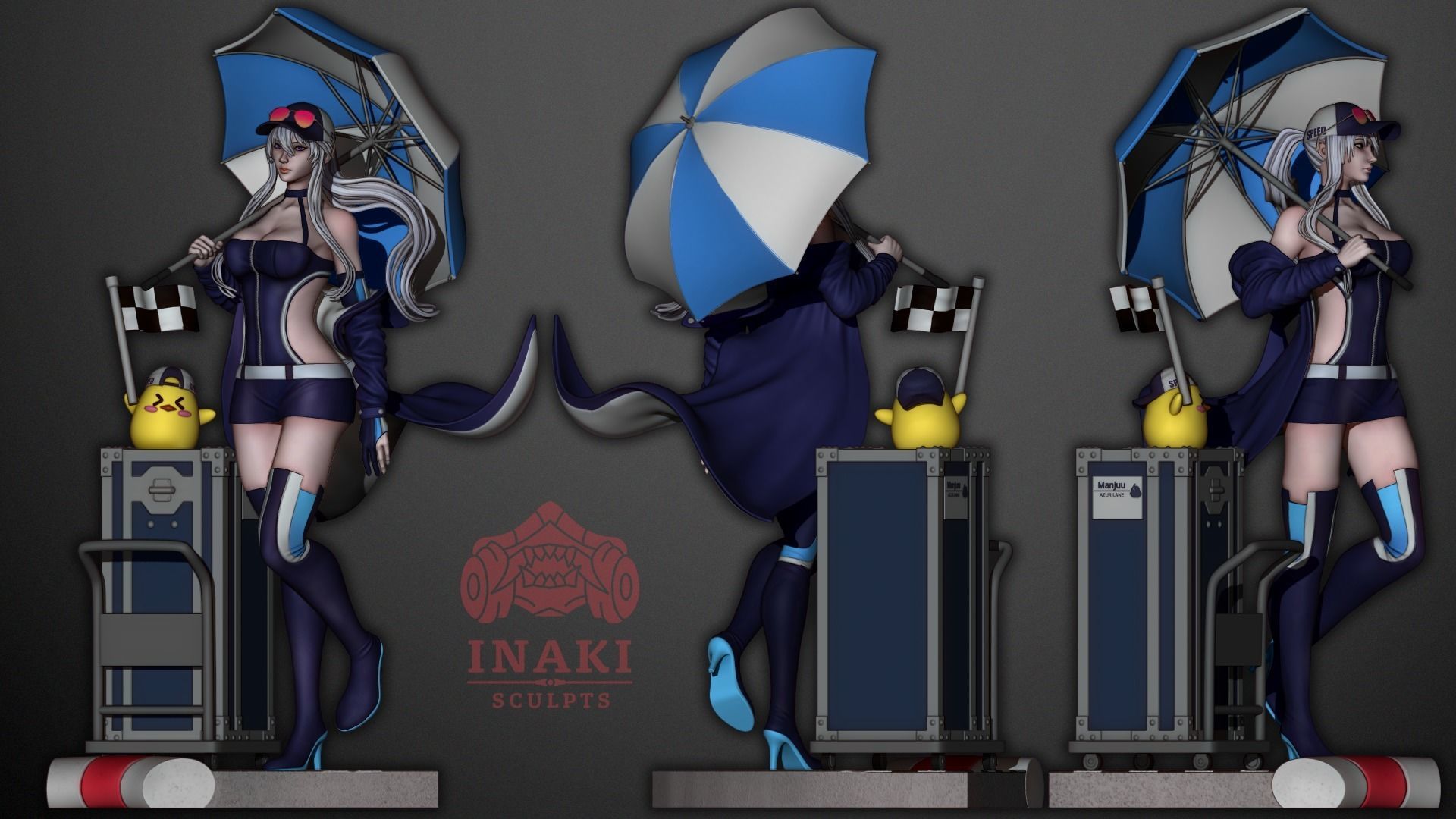 Enterprise Wind Catcher - Azur Lane 3D print model_5