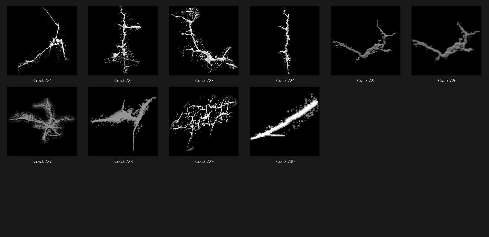 Crack 5100 Alpha Patterns 2K Size Full Pack Texture_70