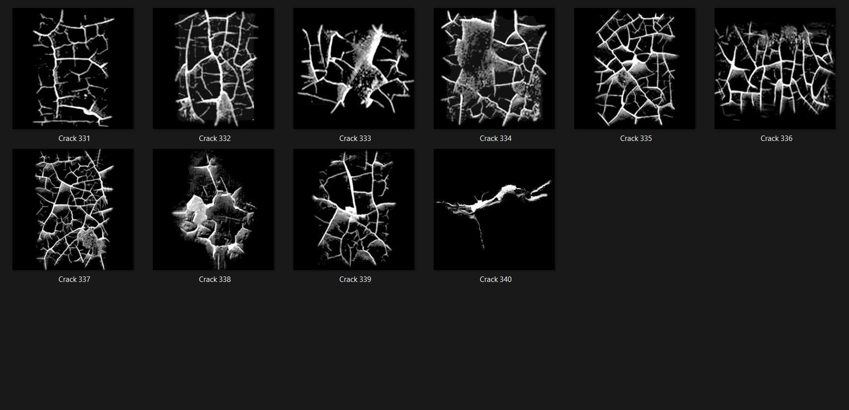 Crack 5100 Alpha Patterns 2K Size Full Pack Texture_27