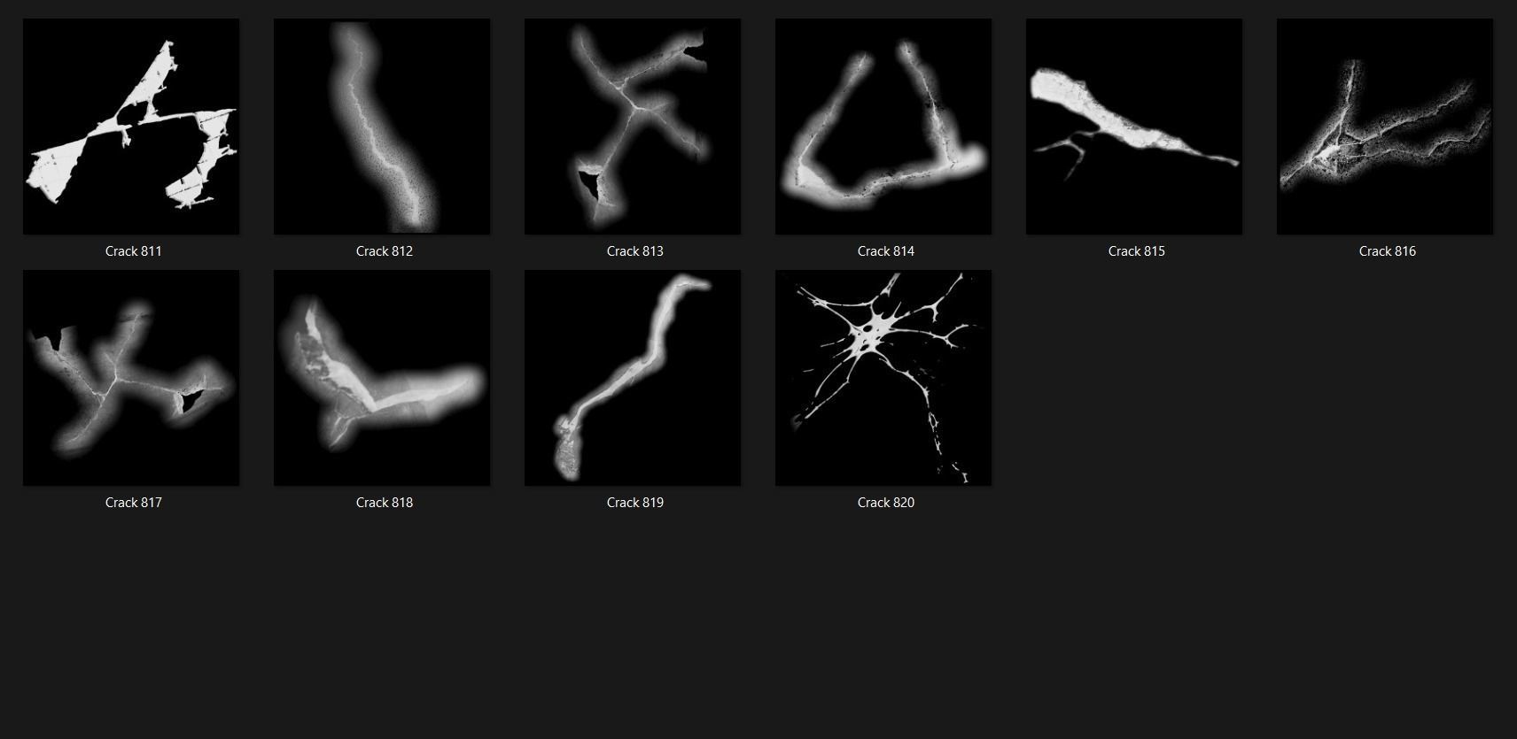 Crack 5100 Alpha Patterns 2K Size Full Pack Texture_80