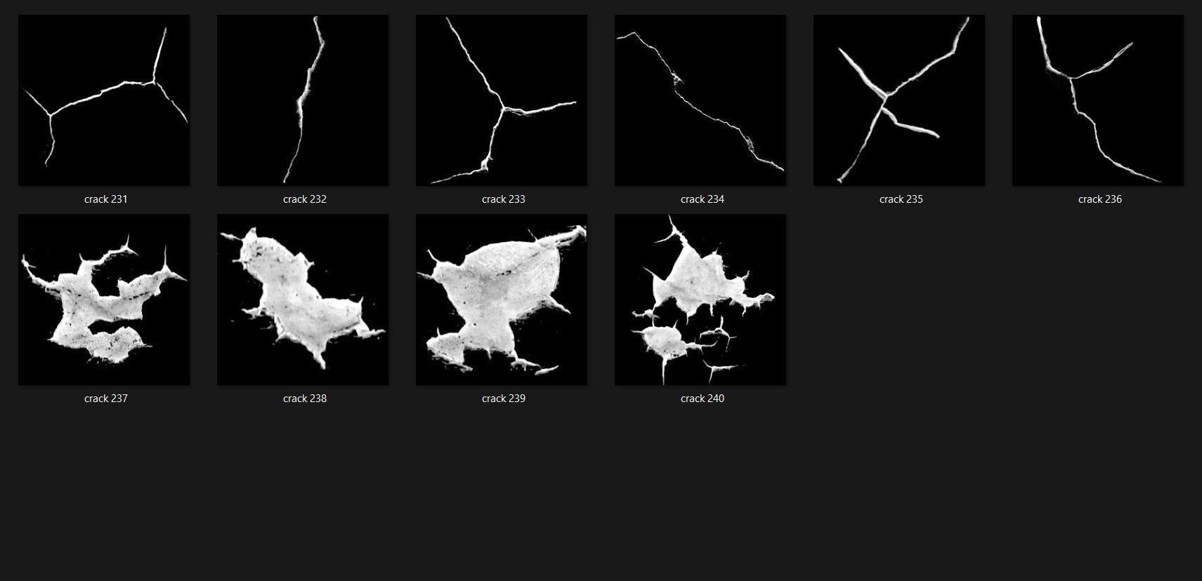 Crack 5100 Alpha Patterns 2K Size Full Pack Texture_16