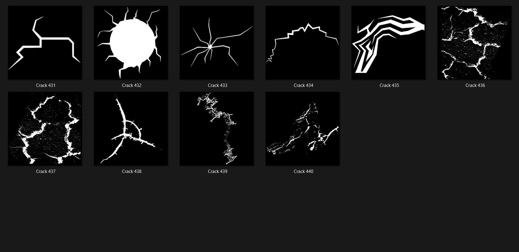 Crack 5100 Alpha Patterns 2K Size Full Pack Texture_38