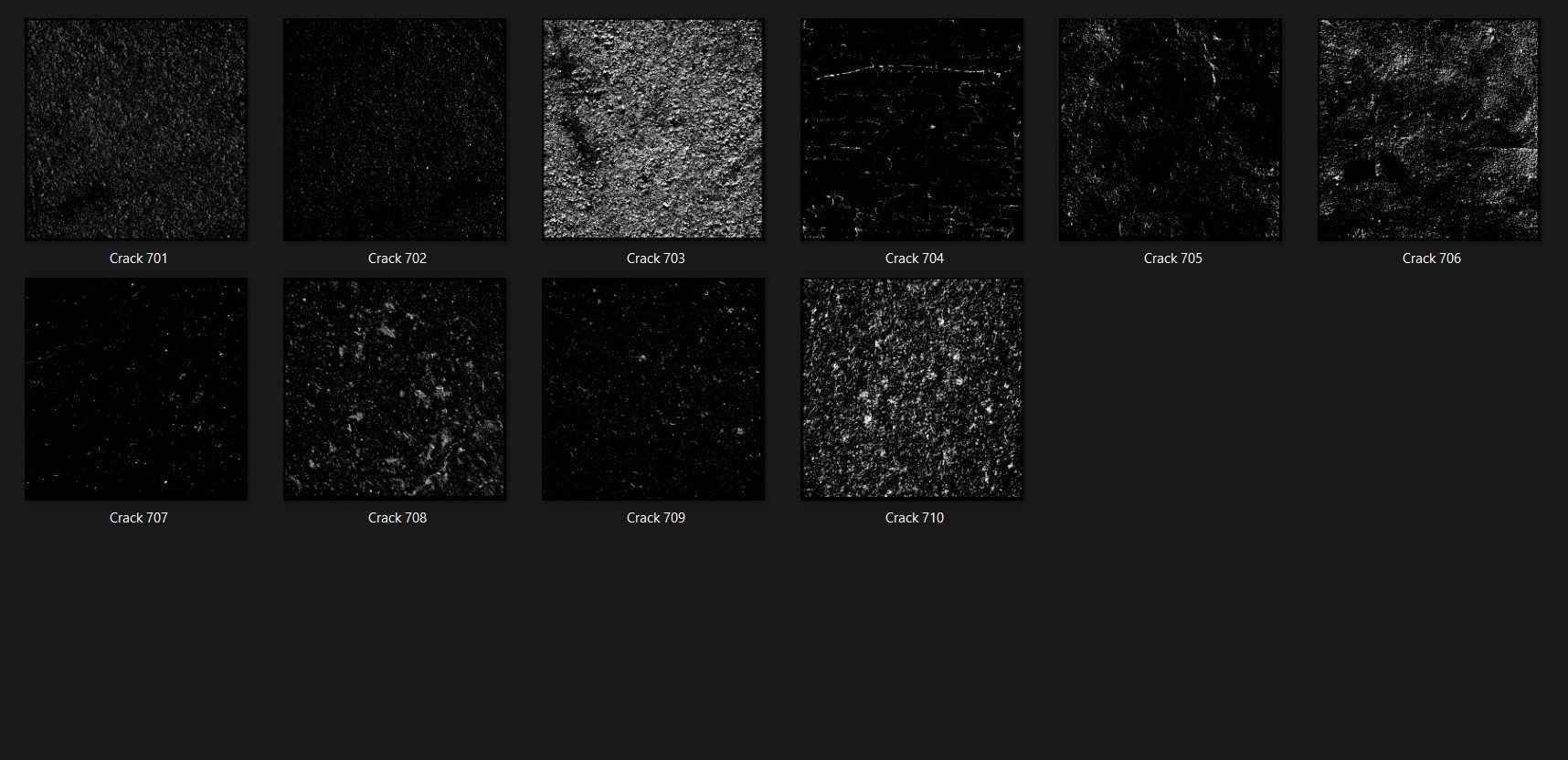 Crack 5100 Alpha Patterns 2K Size Full Pack Texture_68