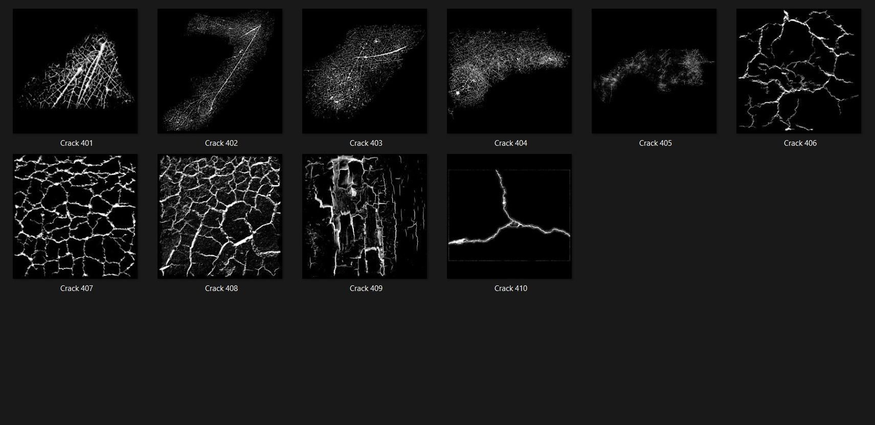 Crack 5100 Alpha Patterns 2K Size Full Pack Texture_35