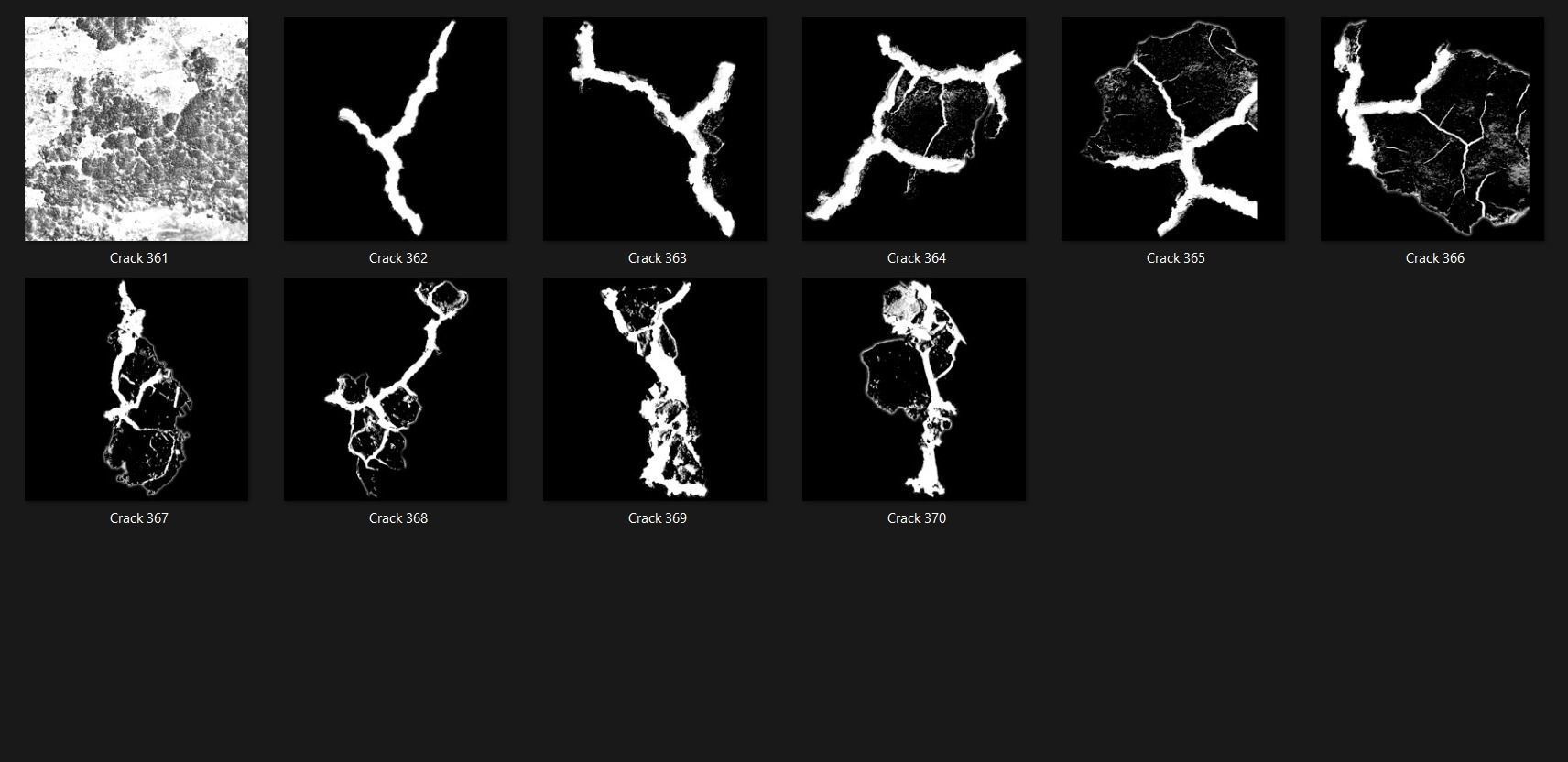 Crack 5100 Alpha Patterns 2K Size Full Pack Texture_30