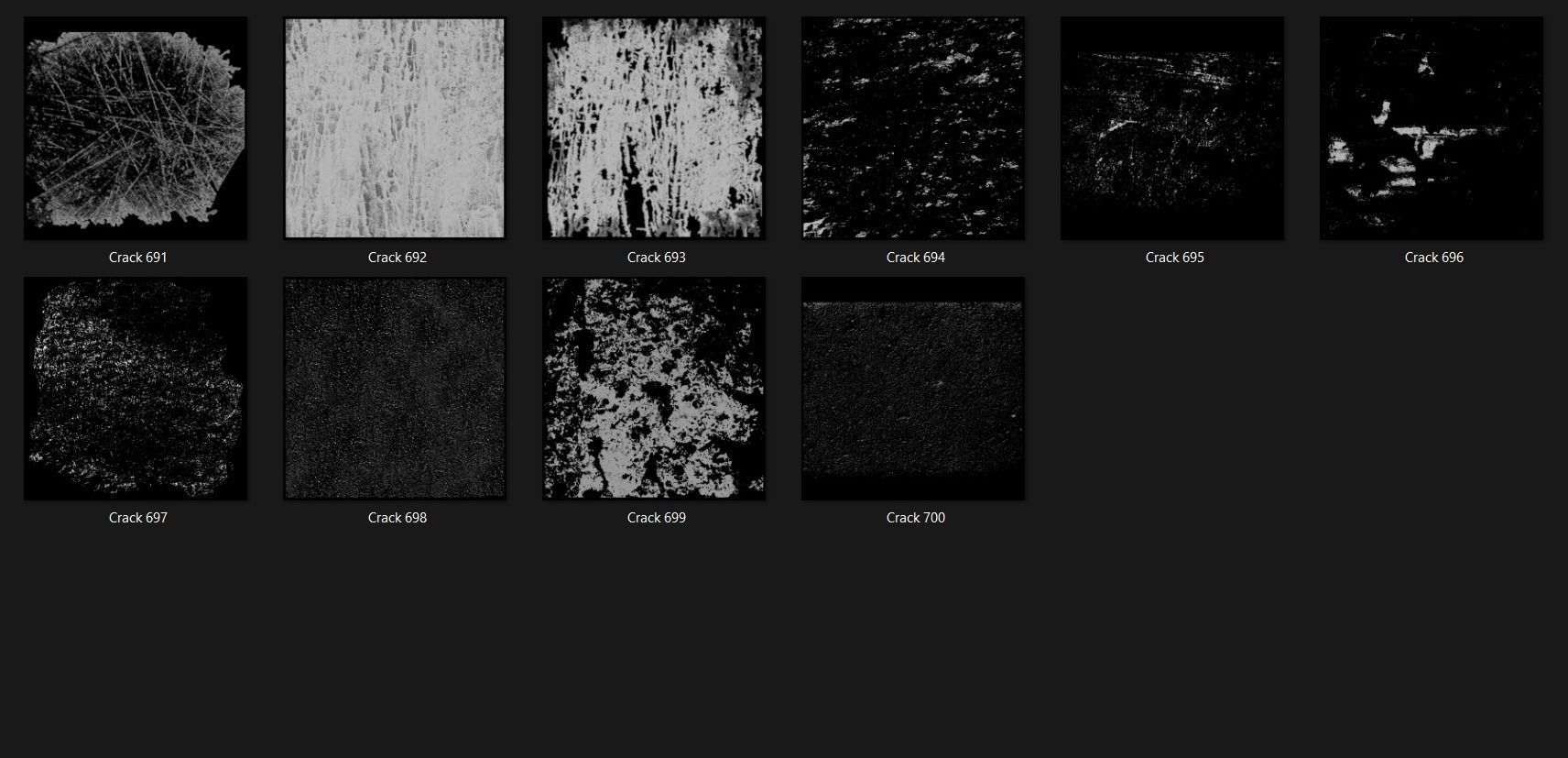 Crack 5100 Alpha Patterns 2K Size Full Pack Texture_67