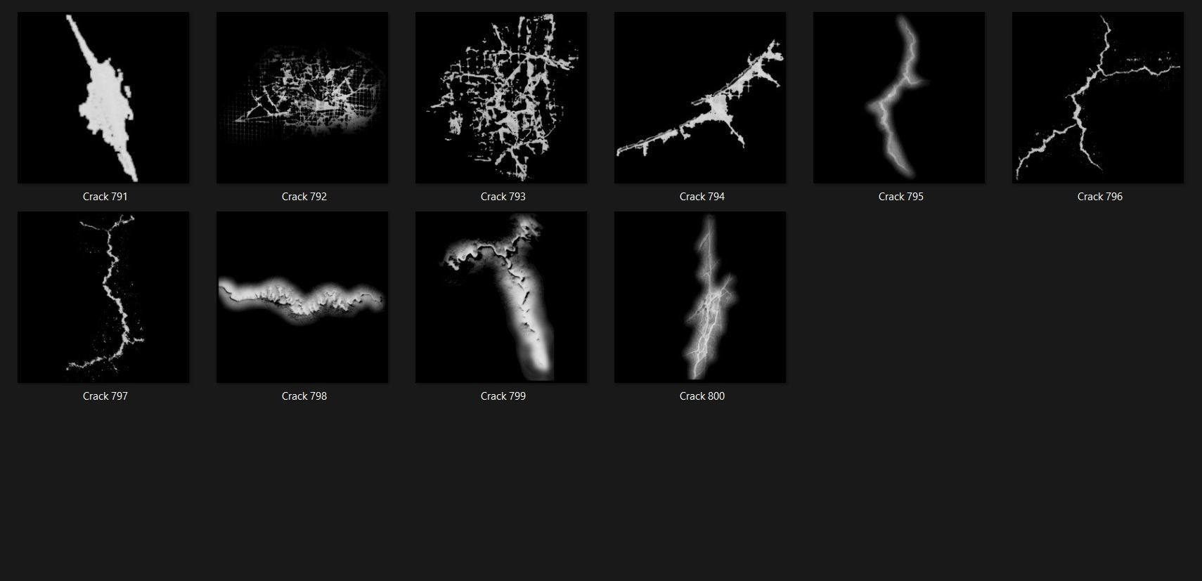Crack 5100 Alpha Patterns 2K Size Full Pack Texture_78