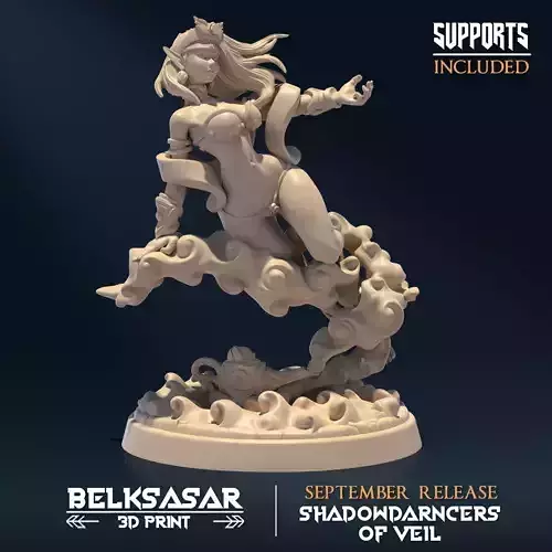 Seductive Genie Pin Up