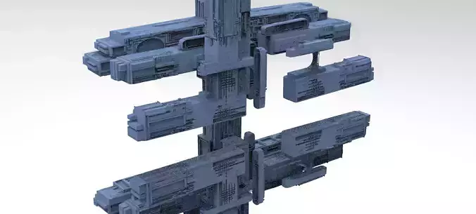 Sci-Fi City Maze Labyrinth blocks 1