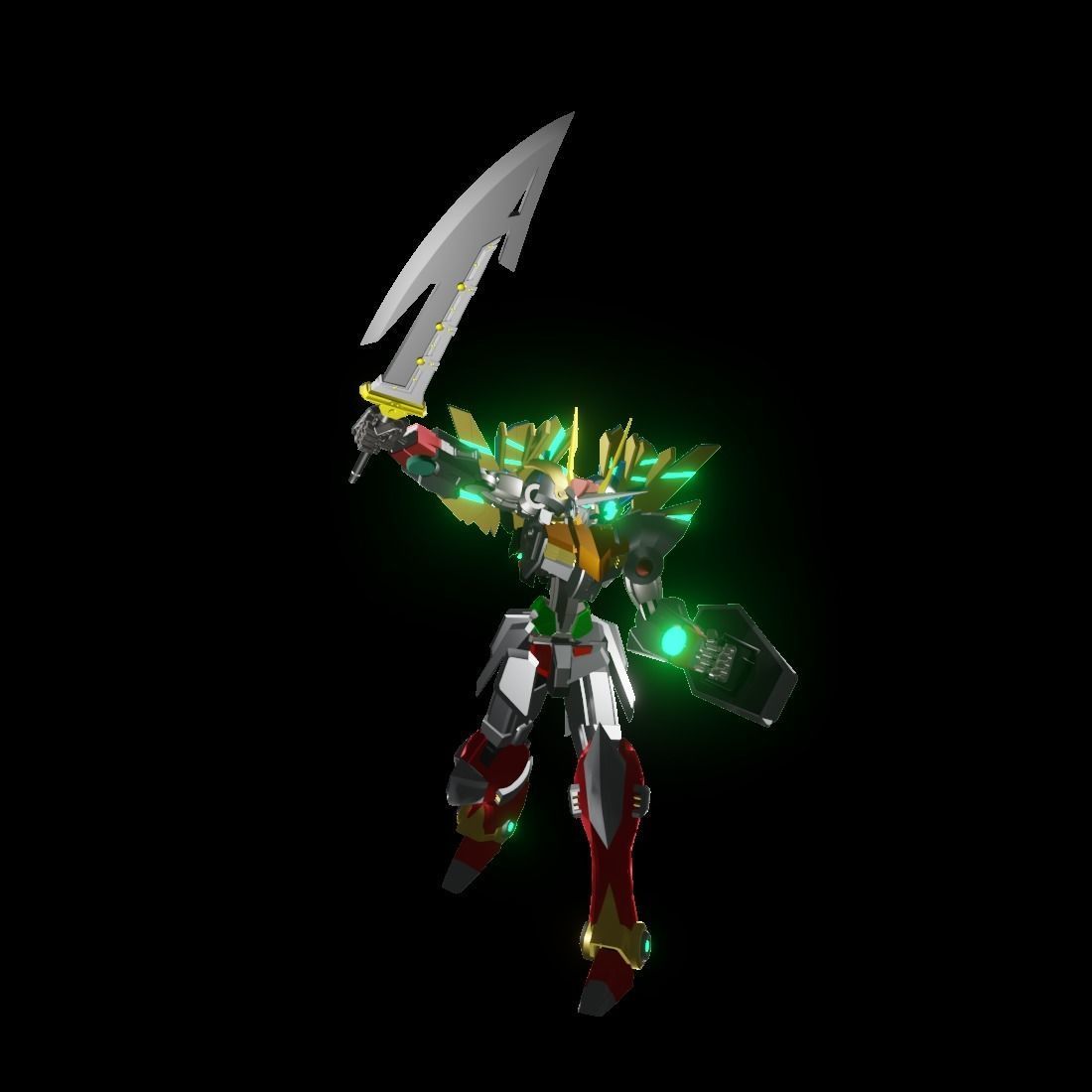 TheMechaNoid 23 3D model_11