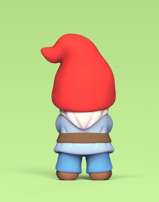Gnome Giving Heart 3D print model_3