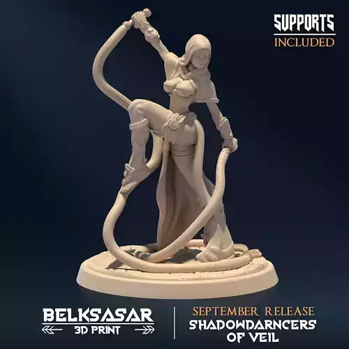 Shadowveil Assassin A 3D print model