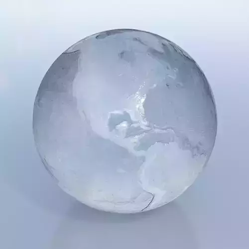 Ice World Globe