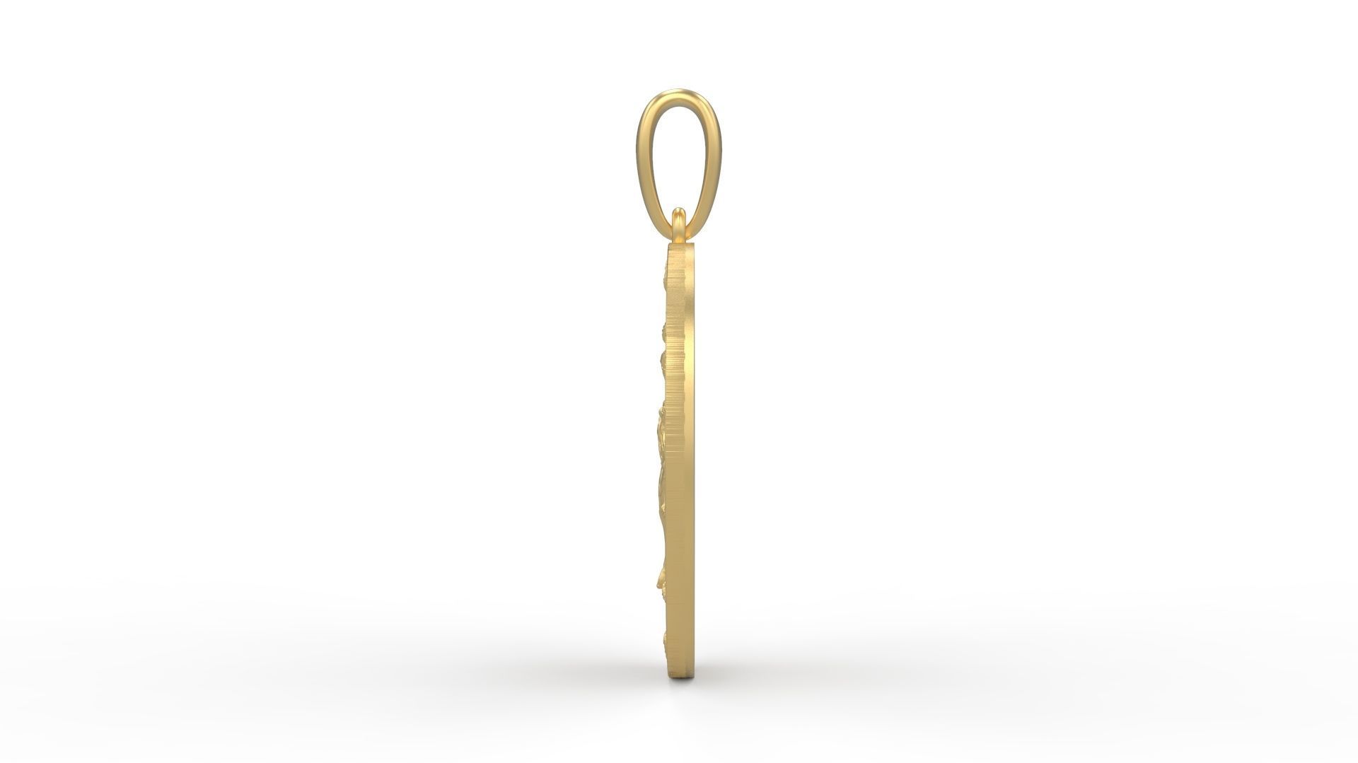 Athena Pendant 3D print model_6