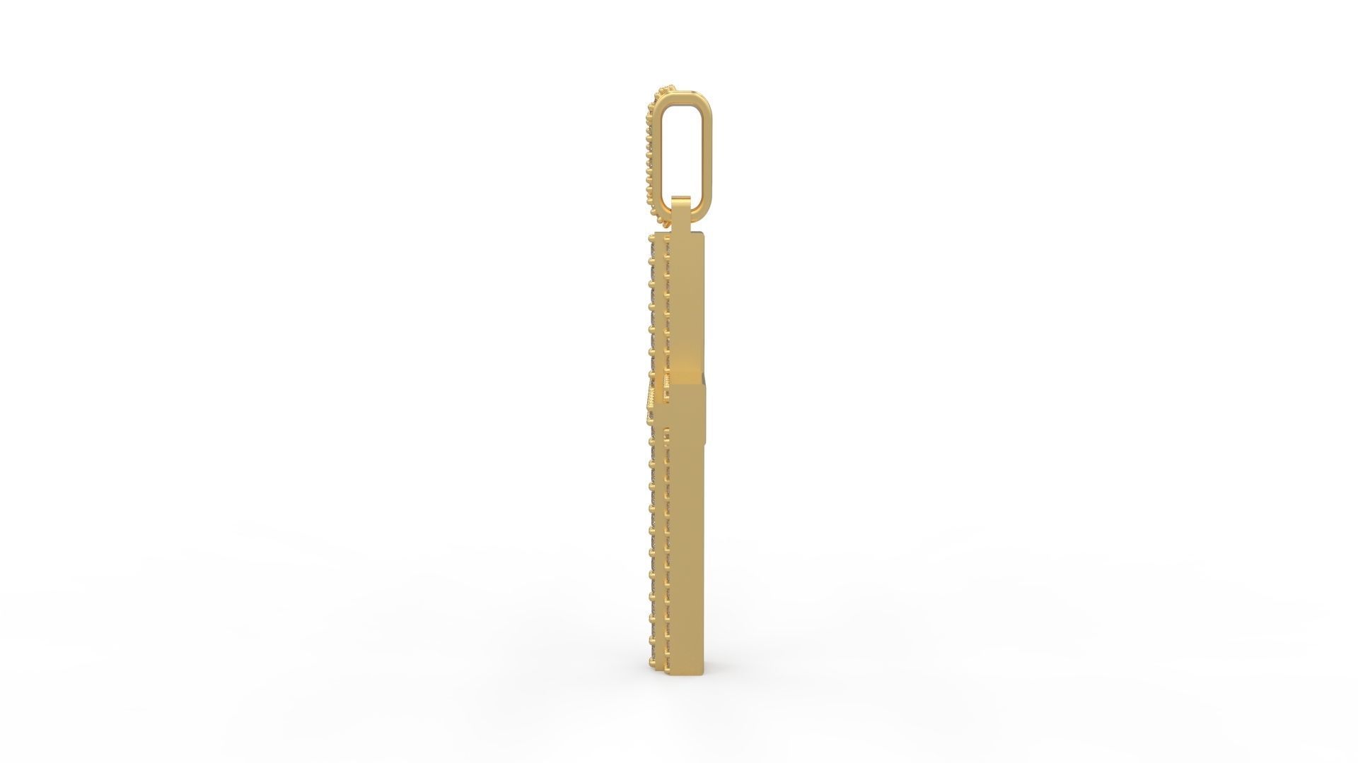 ArtDeco Cross  01 3D print model_2