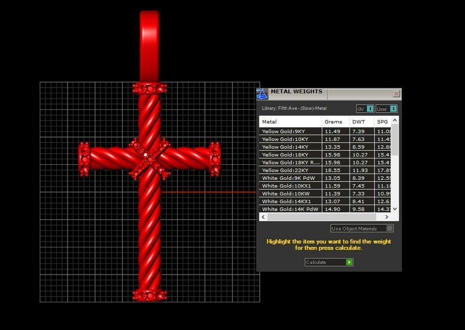 David Yurman Rope Pendant 03 3D print model_15