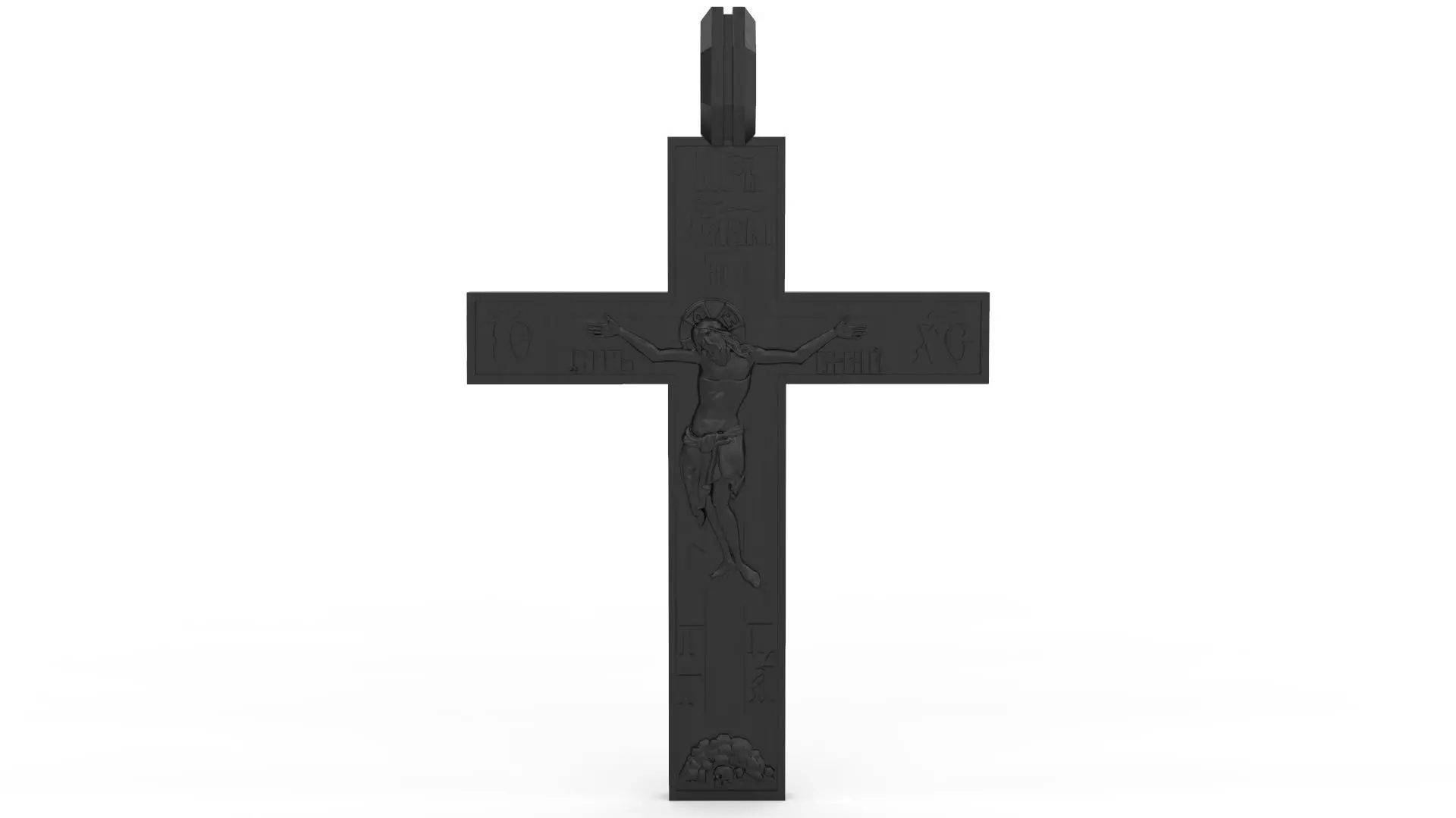 Jesus Cross 01 3D print model_0
