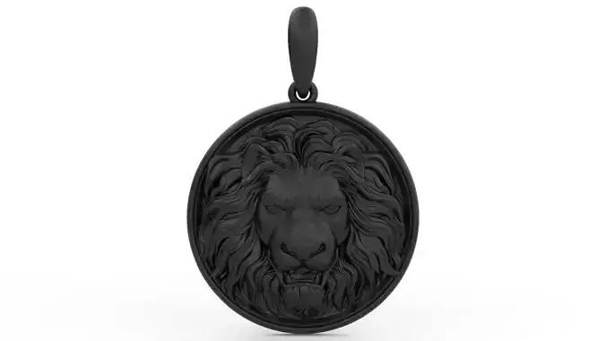 Lion Pendant 01
