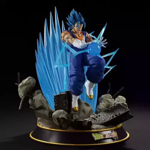 Vegetto dragon ball statue