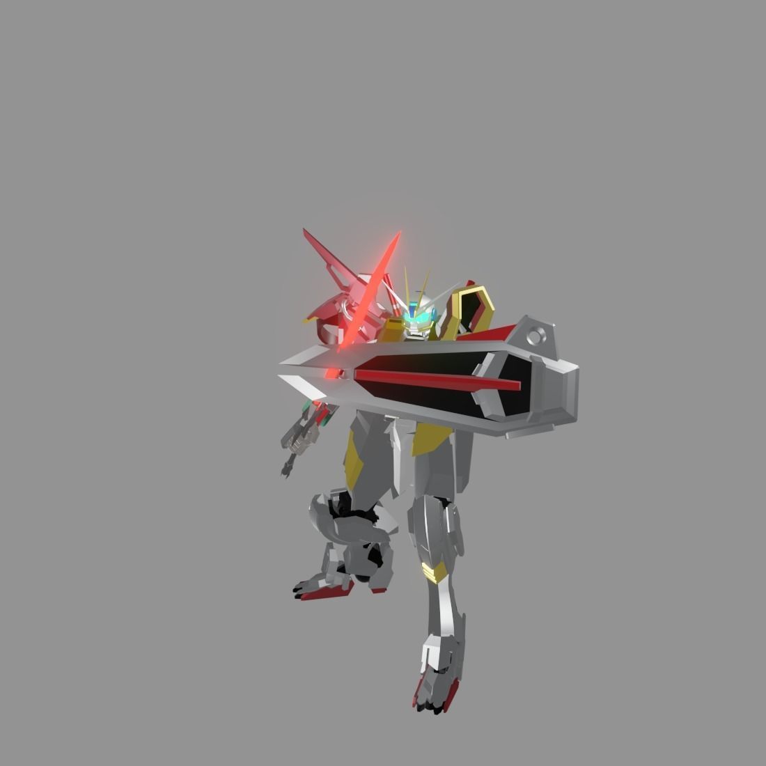 The Mecha Attacker 5 3D model_6