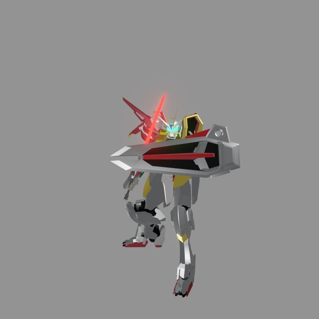The Mecha Attacker 5 3D model_5