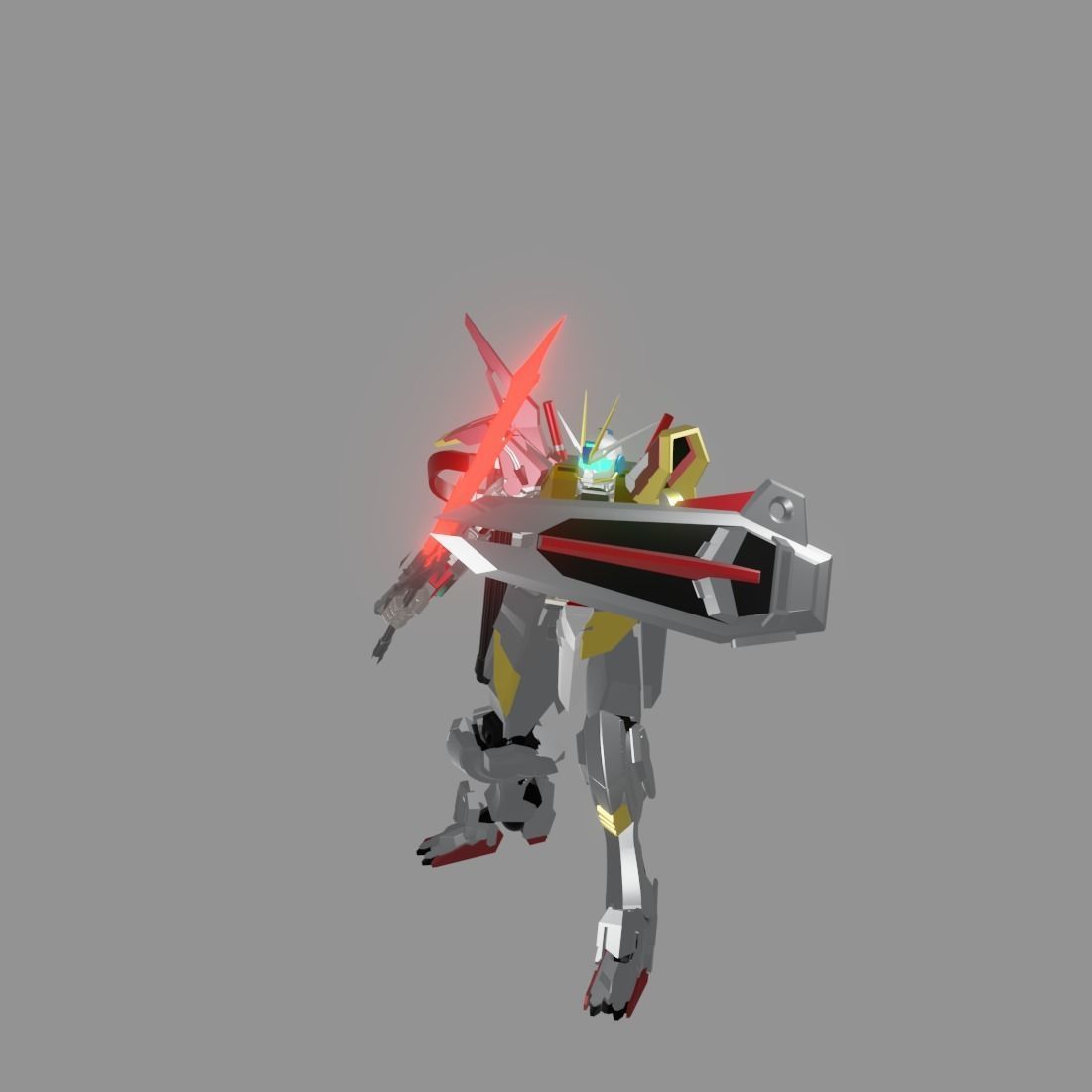 The Mecha Attacker 5 3D model_7