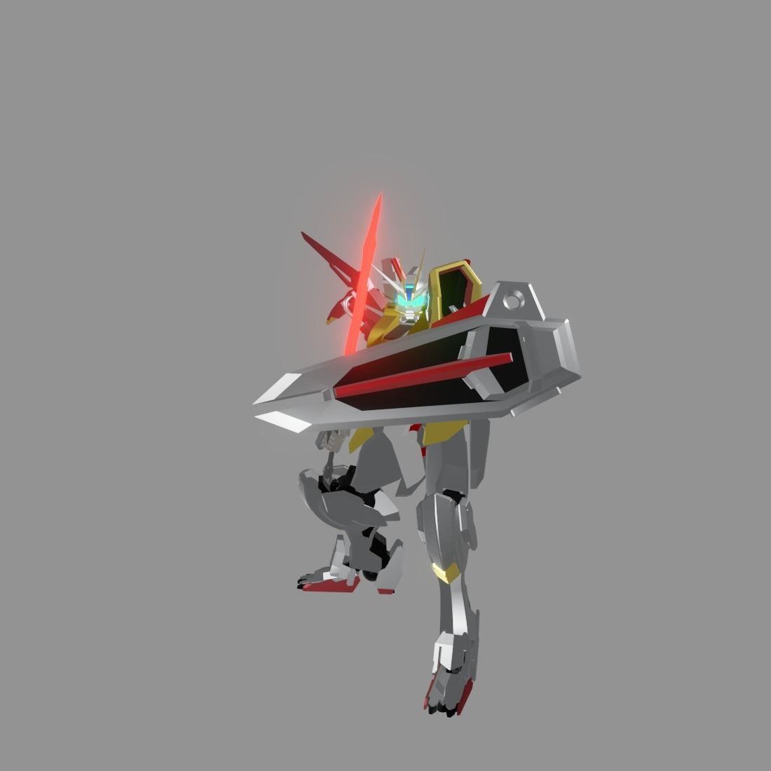 The Mecha Attacker 5 3D model_3