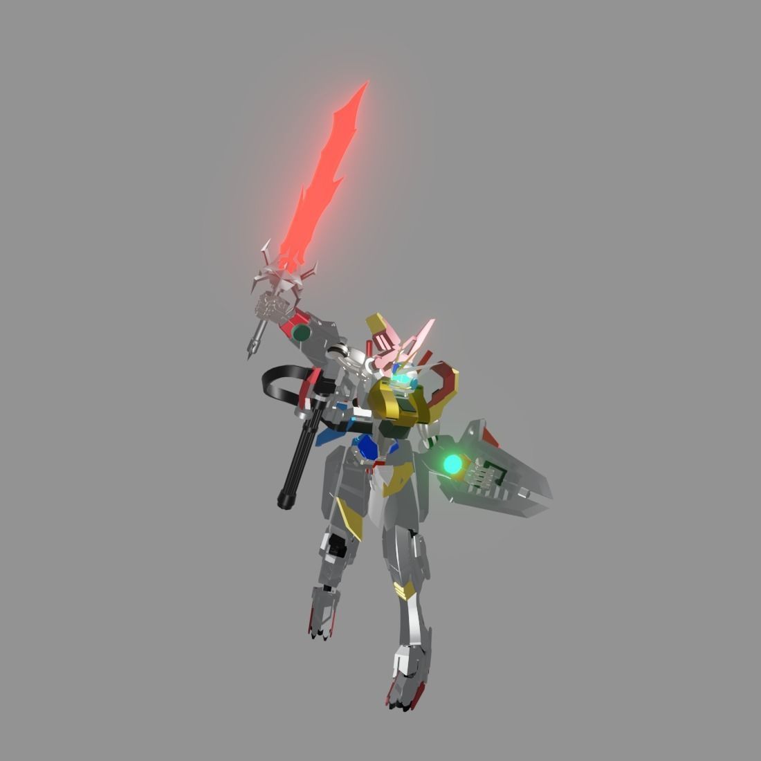 The Mecha Attacker 5 3D model_18