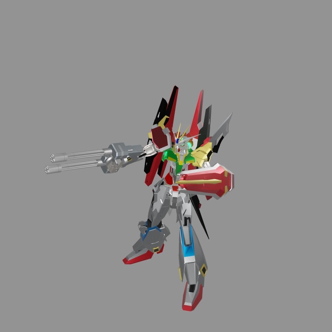 The Mecha Attacker 25 3D model_8