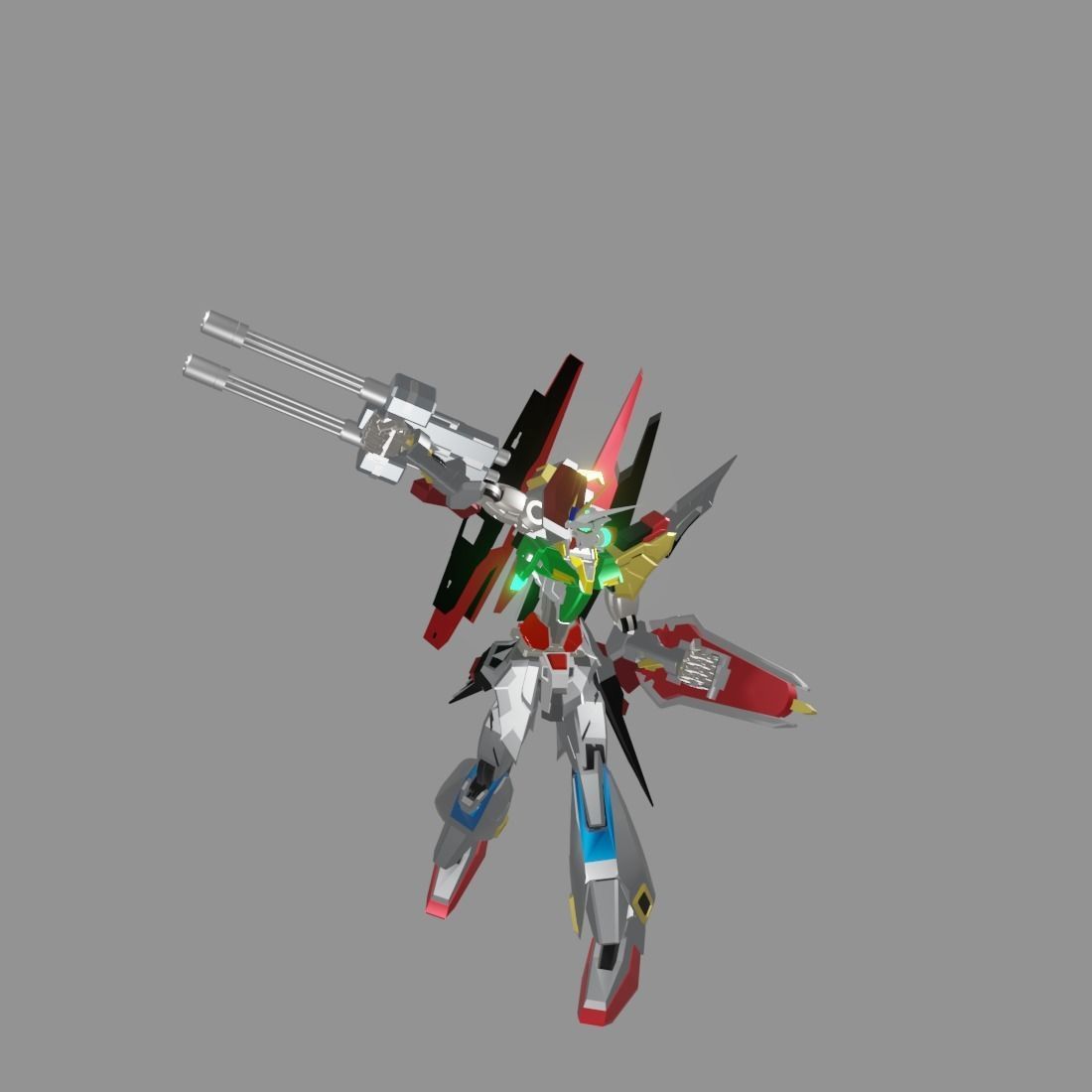 The Mecha Attacker 25 3D model_13