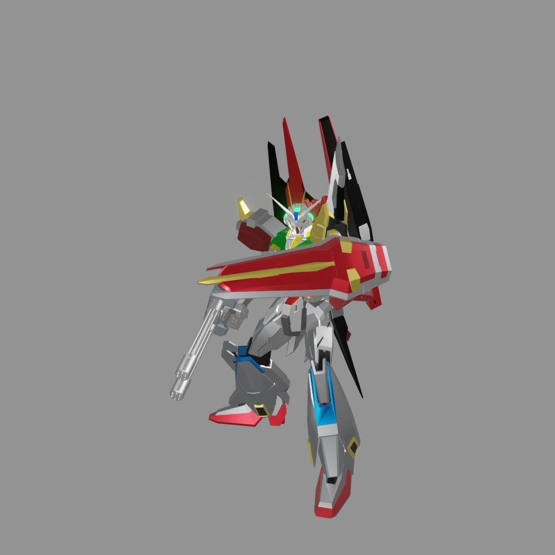 The Mecha Attacker 25 3D model_4